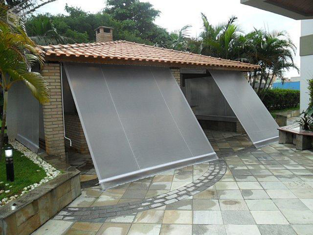 toldo vertical translucida em suzano